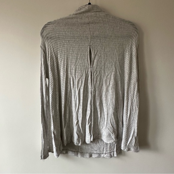 We the Free cowl neck split back long sleeve - Picture 3 of 8